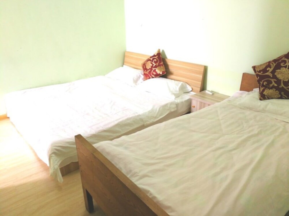 Blessed Family 2br Apartment 9 1503 Qingdao 2019 Hotel Prices View From Hotel Guestroom