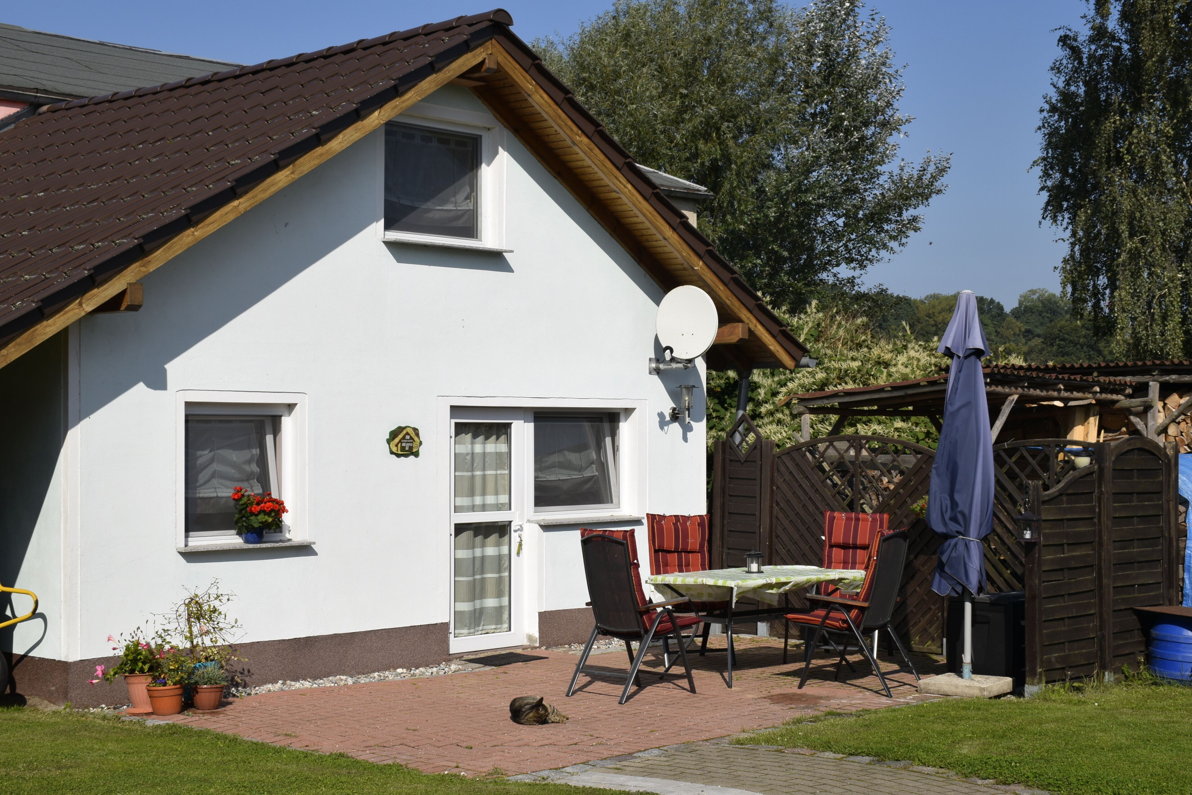 Holiday House On The Szczecin Lagoon On The Sunny Island Of Usedom