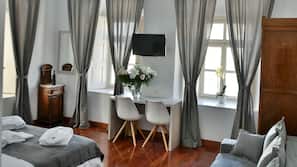 Minibar, desk, iron/ironing board, free WiFi
