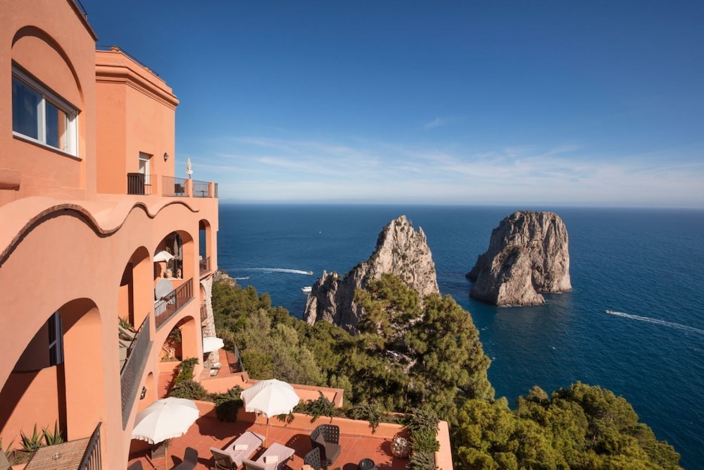 Hotel Punta Tragara In Capri Hotel Rates Reviews On Orbitz