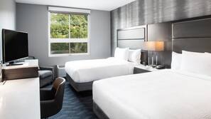 In-room safe, desk, laptop workspace, iron/ironing board