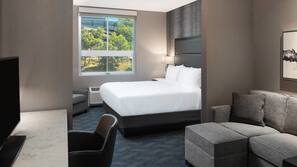 In-room safe, desk, laptop workspace, iron/ironing board