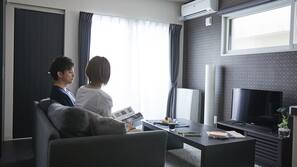 TV layar datar