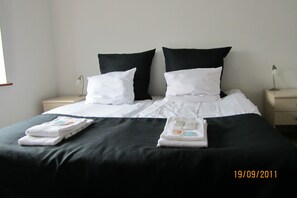 Double Room (Regular or Family) | Iron/ironing board, free WiFi, bed sheets