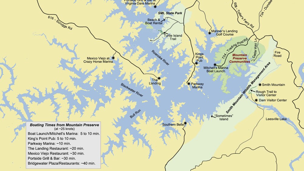 Cabin 2 At Silver Bay View Cottages On Smith Mountain Lake