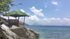 Playa privada, buceo con tubo y kayak