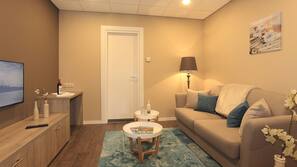 Luxe beddengoed, een bureau, gratis wifi, beddengoed