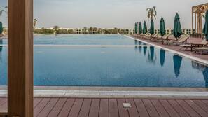Indoor pool, outdoor pool