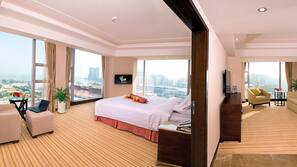 In-room safe, desk, blackout drapes, iron/ironing board