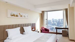 In-room safe, desk, blackout drapes, iron/ironing board