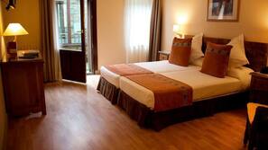 Couette en duvet d'oie, coffre-forts dans les chambres