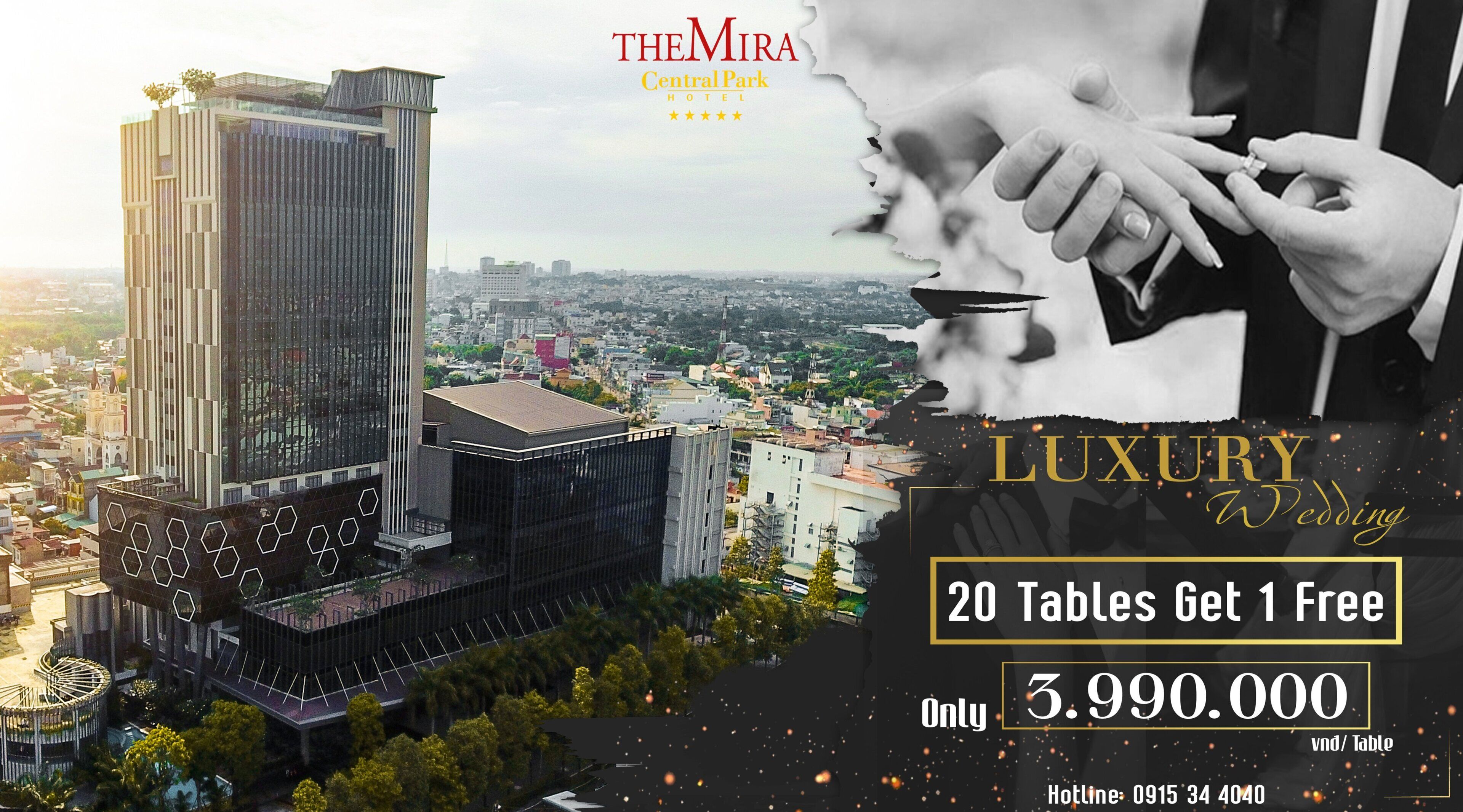 The Mira Central Park Hotel in Bien Hoa, Vietnam