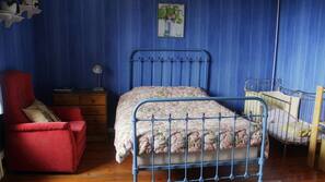 Individually decorated, individually furnished, iron/ironing board