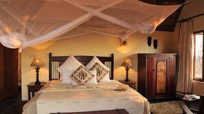 Premium bedding, in-room safe, desk, bed sheets