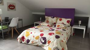 5 chambres, literie de qualité supérieure, décoration personnalisée