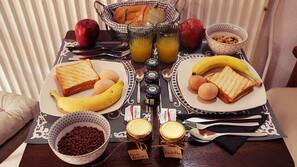 Servicio de comidas en la habitación