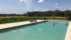 Seasonal outdoor pool