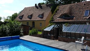 Beheizter Pool