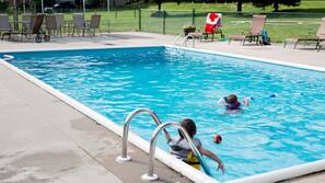Seasonal outdoor pool