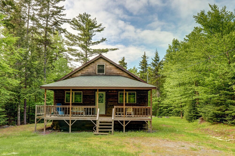Cozy Cabin In The Woods Close To Moosehead Lake W Snowmobile