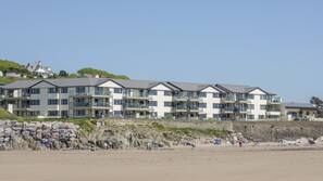 On the beach
