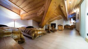 4 chambres, bureau, fer et planche à repasser, lits bébé (gratuits)