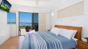 5 bedrooms, iron/ironing board, linens