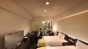 In-room safe, desk, blackout curtains, iron/ironing board