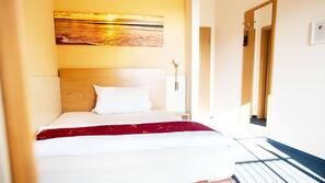 Desk, iron/ironing board, cribs/infant beds, free WiFi