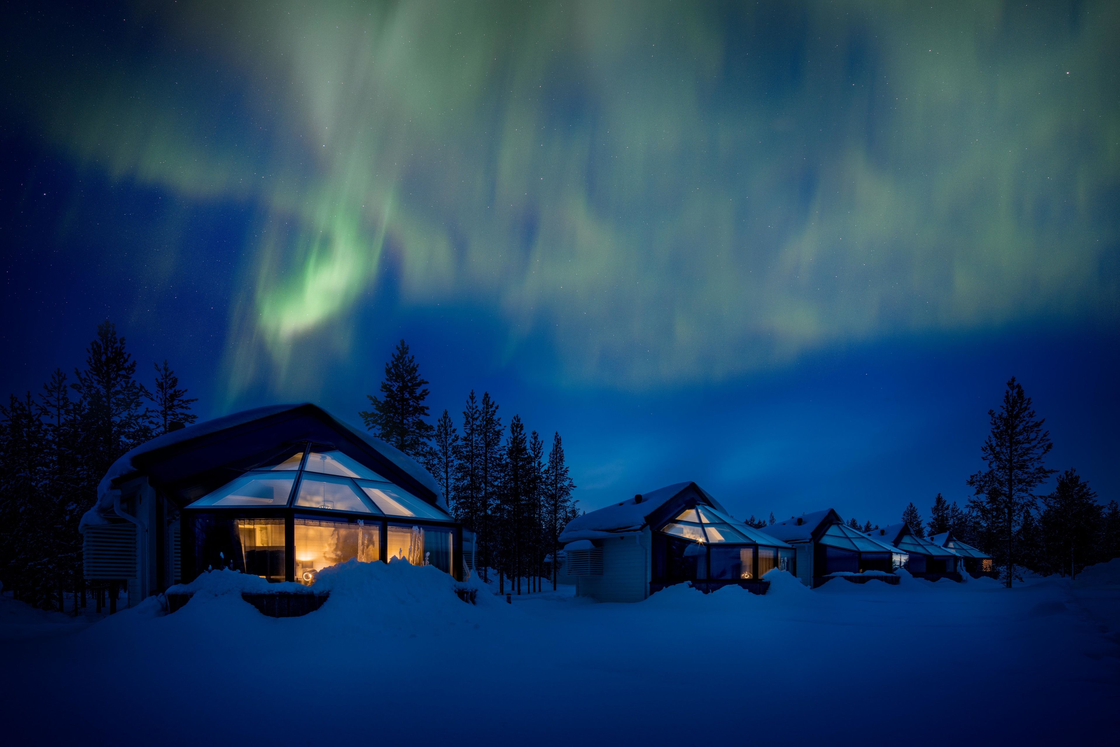 Santa's Igloos Arctic Circle in Rovaniemi in Rovaniemi, Finland