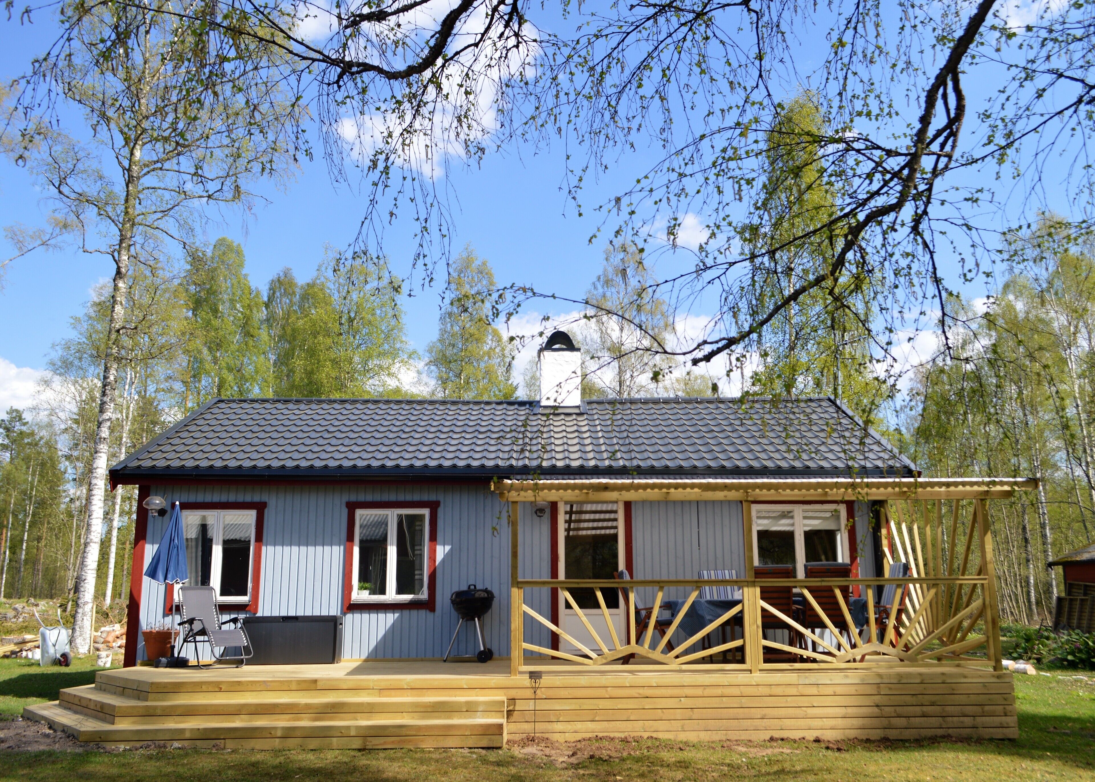 K45 Delightful Renovated Cottage Offers Attractive and Comfortable Accommodation in Ockelbo in Ockelbo, Sweden