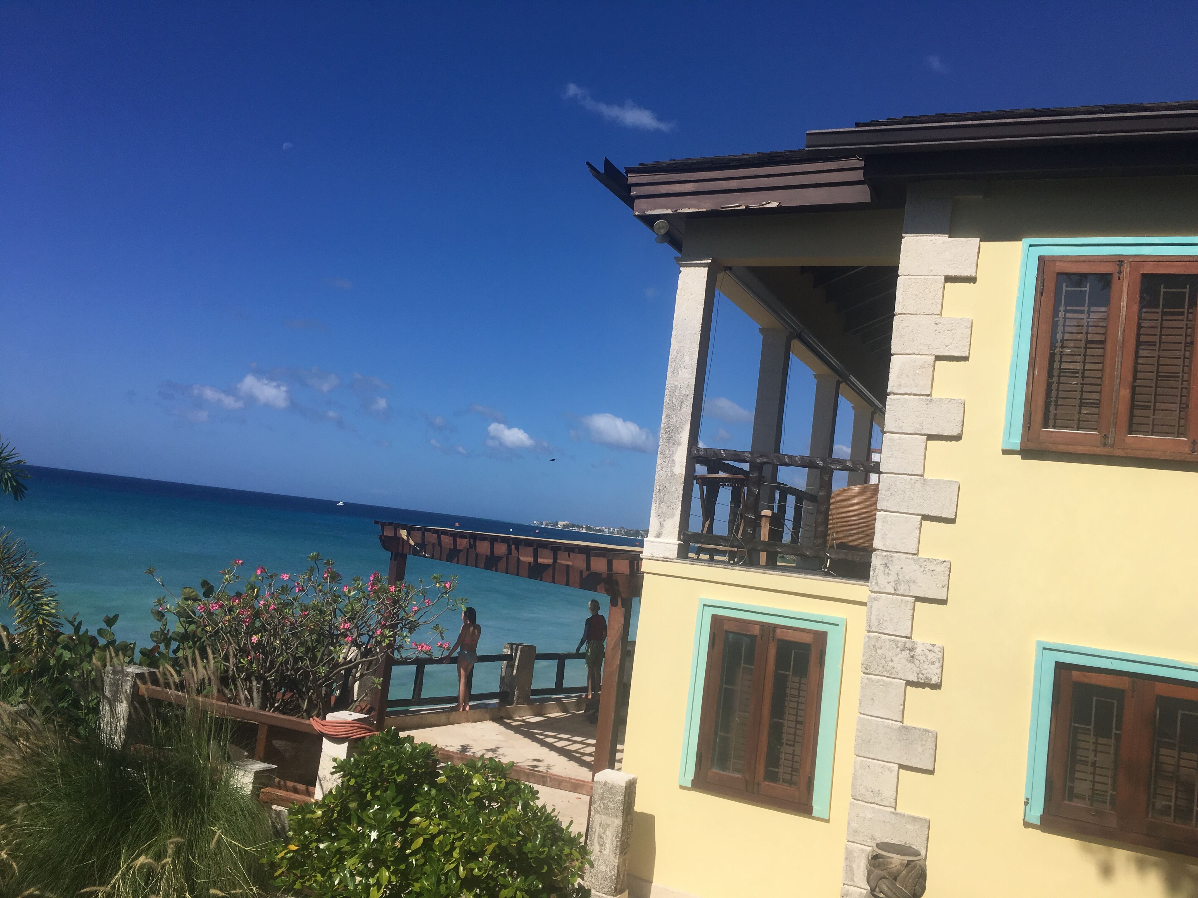 Luxury villa with direct beach access on Freights Bay surf Beach Barbados in Oistins in Oistins, Barbados