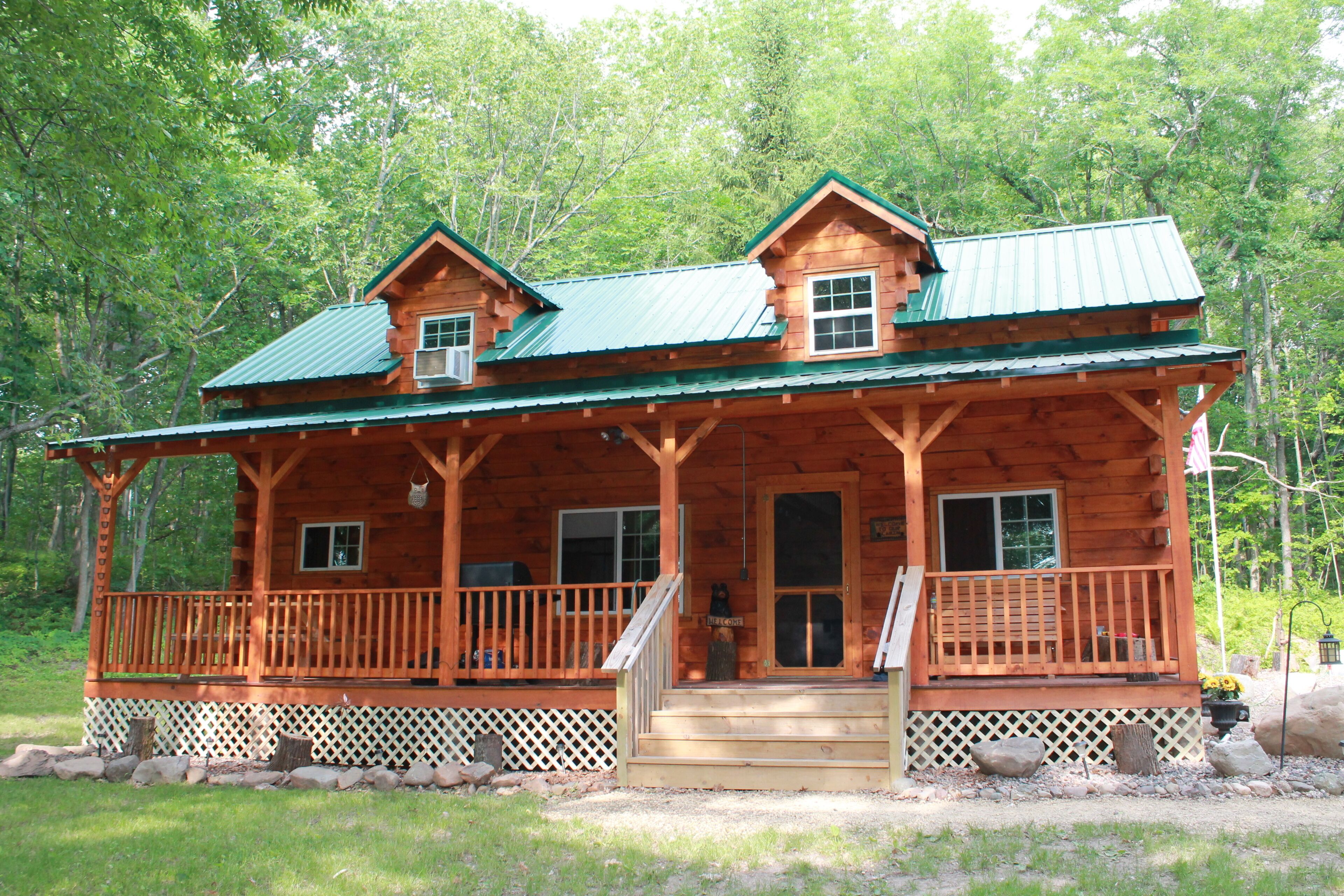 Cozy Authentic Amish Cabin 5 Acres Of Privacy 4 Wheel Trail