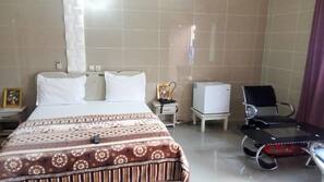 1 chambre, literie de qualité supérieure, bureau
