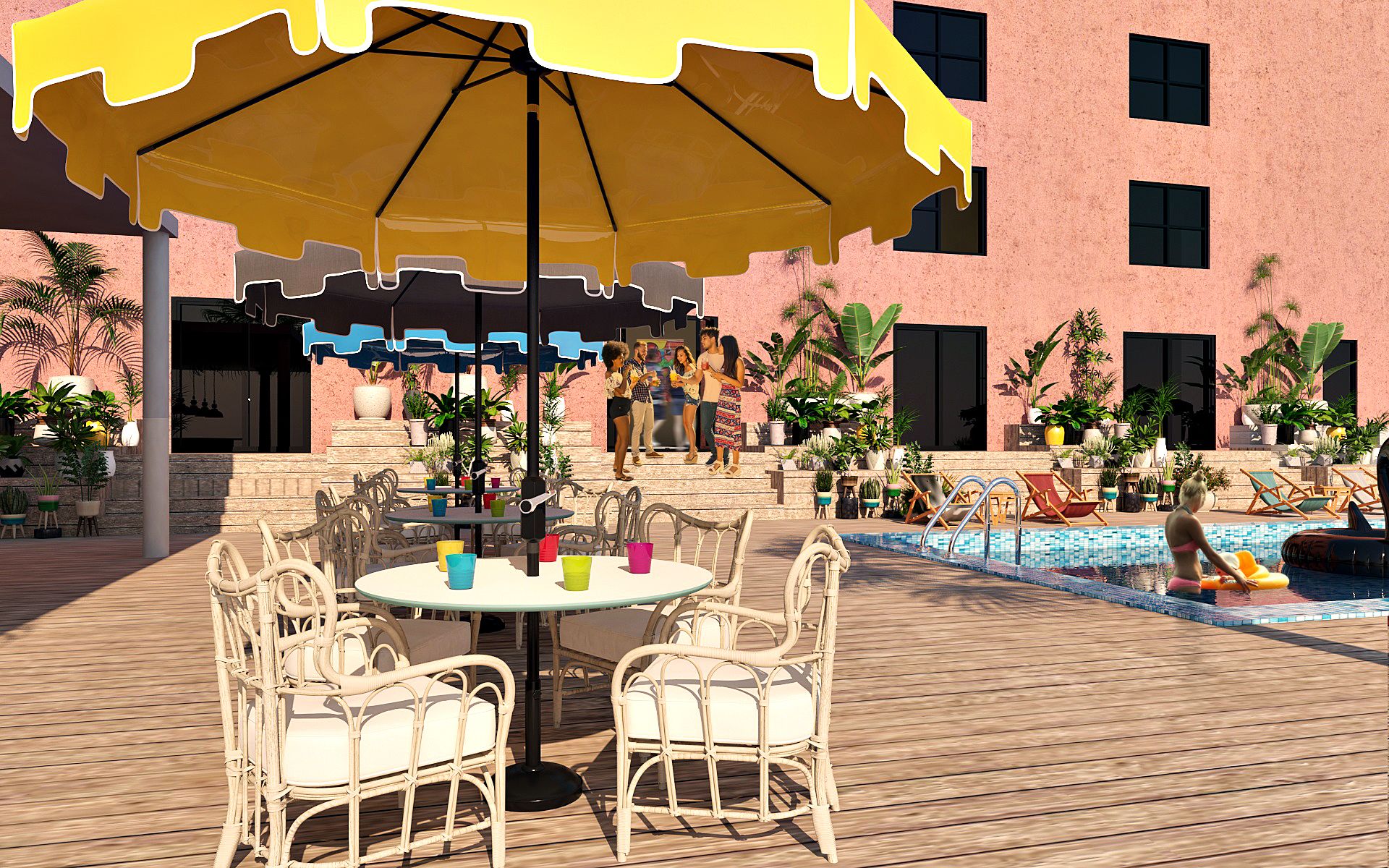 selina miami havana terrace patio