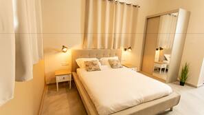 Individually decorated, individually furnished, blackout drapes