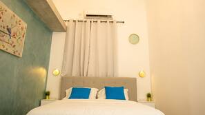 Individually decorated, individually furnished, blackout drapes