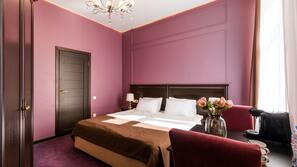 Luxe beddengoed, donzen dekbedden, verduisterende gordijnen
