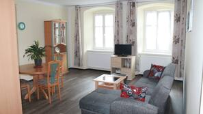 25-Zoll-Flachbildfernseher mit Satellitenempfang, Fernseher