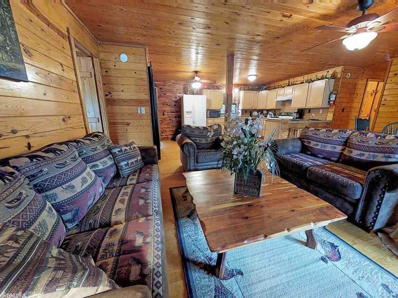 Cozy Waterfront Log Cabin 4 Cozy Acres Lodge In Mountain Pine