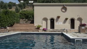 Seasonal outdoor pool