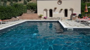 Seasonal outdoor pool