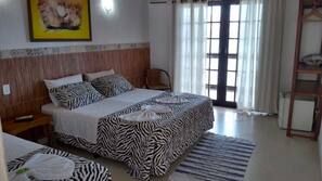 Frigobar, Wi-Fi de cortesia, roupa de cama