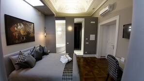 Biancheria da letto di alta qualità, minibar, una cassaforte in camera