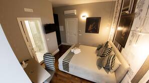 Biancheria da letto di alta qualità, minibar, una cassaforte in camera