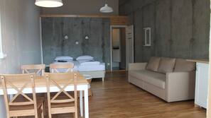 Blackout drapes, iron/ironing board, free cribs/infant beds, free WiFi
