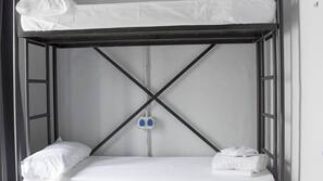 Blackout curtains, iron/ironing board, free WiFi, linens