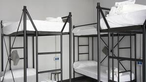 Blackout curtains, iron/ironing board, free WiFi, linens