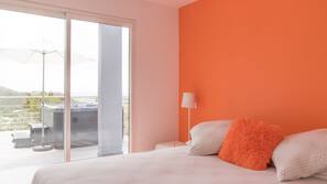 2 chambres, literie de qualité supérieure, couette en duvet d'oie