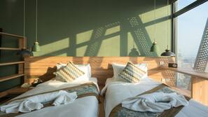 Premium bedding, minibar, in-room safe, desk